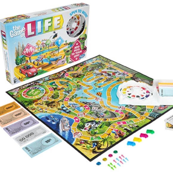 The Game of Life Hasbro Board Game New Sealed English Version For Age 8+ - Picture 1 of 16